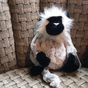 Ganz Gray Langur Webkinz- New with sealed code
